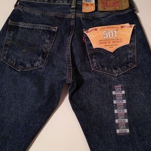 Levi's Button Fly 501's Jeans NWOT